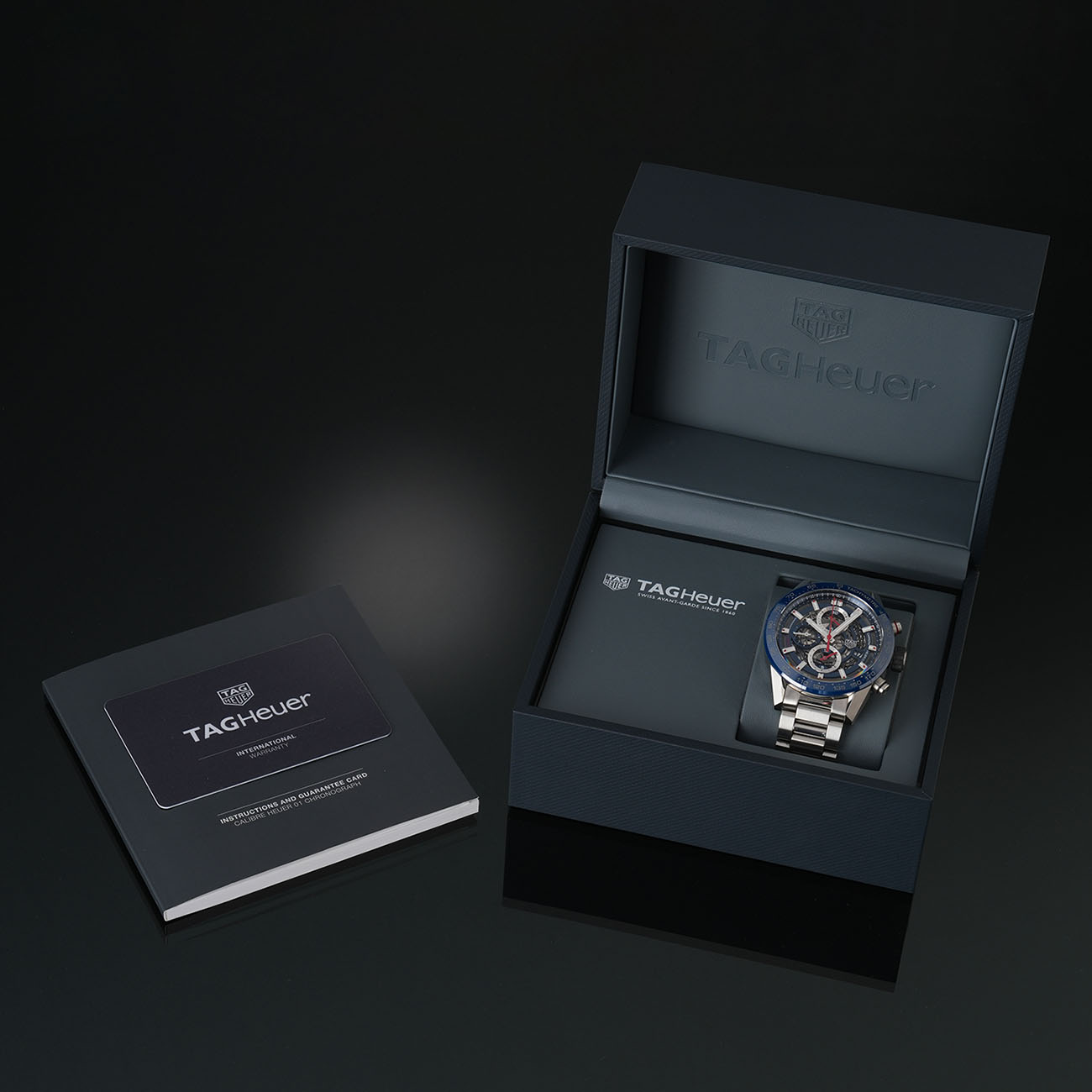 TAG HEUER(USED)태그호이어 까레라 크로노 데이트 스켈레톤